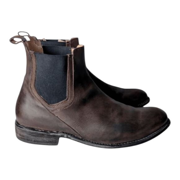J.D. FISK Serge Brown Leather Boot Size 11.5 main image 5